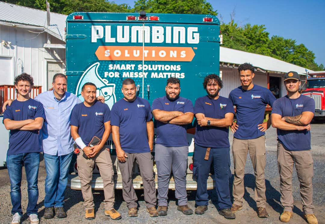 Plumbing Solutions - Technicians and Owner Don Meier Jr.