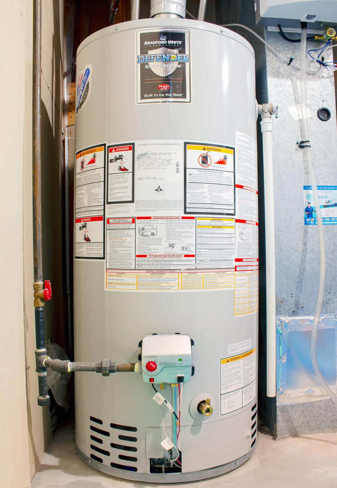 water heater psi